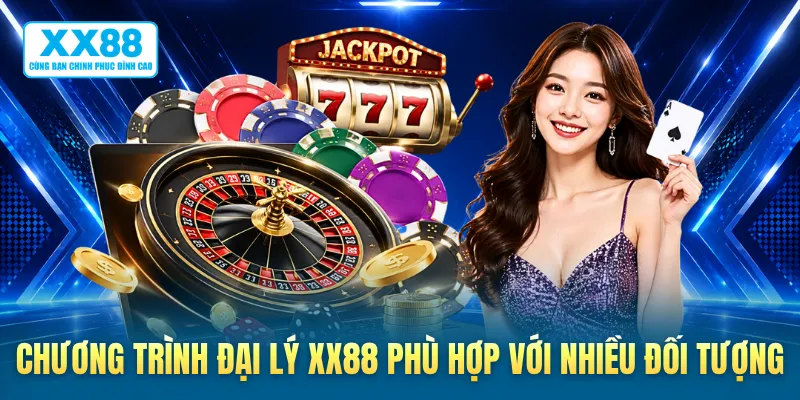 Chương trình đại lý XX88 phù hợp với nhiều đối tượng
