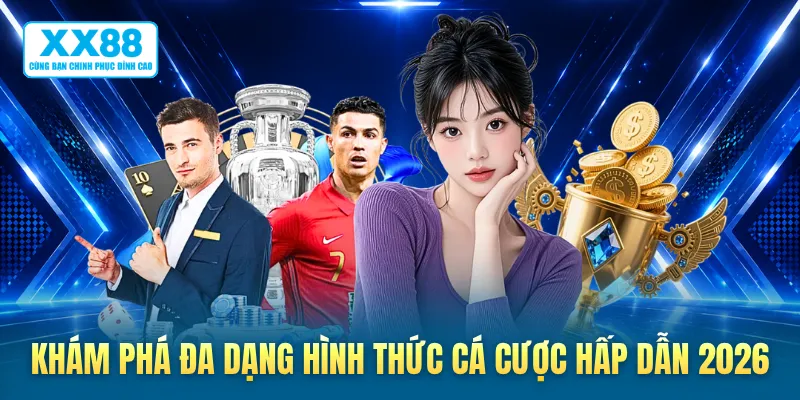 Khám phá đa dạng hình thức cá cược hấp dẫn 2026