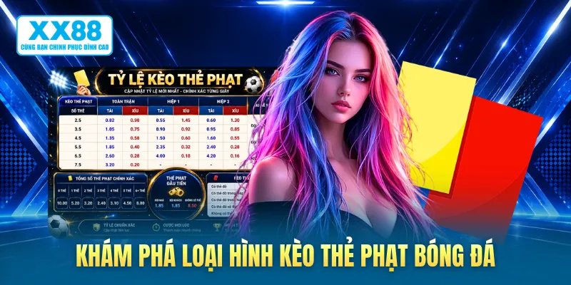 Khám phá loại hình kèo thẻ phạt bóng đá