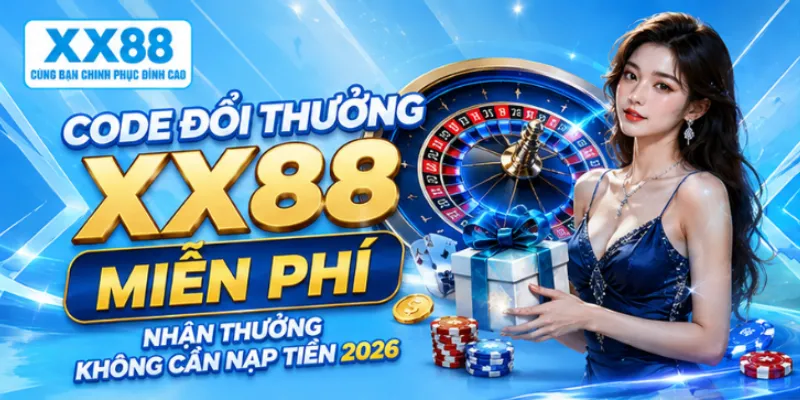 Code đổi thưởng XX88 miễn phí – Nhận thưởng không cần nạp tiền 2026